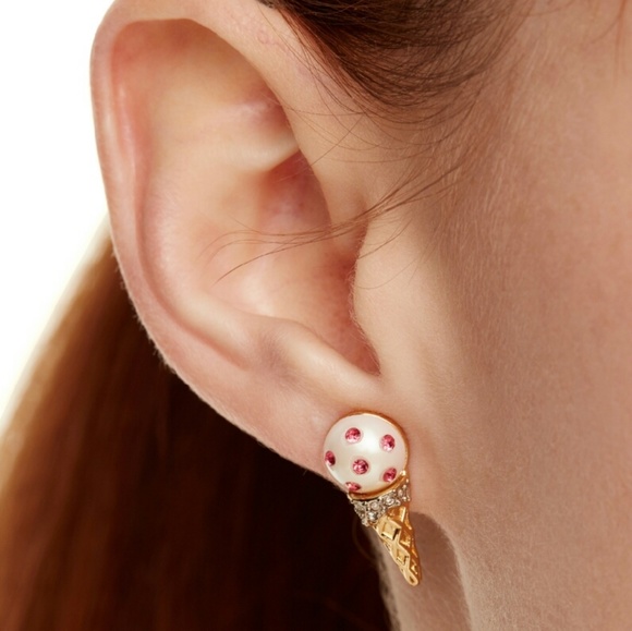 kate spade Carnival Ice-Cream Stud Earrings NWT HP - Picture 3 of 6